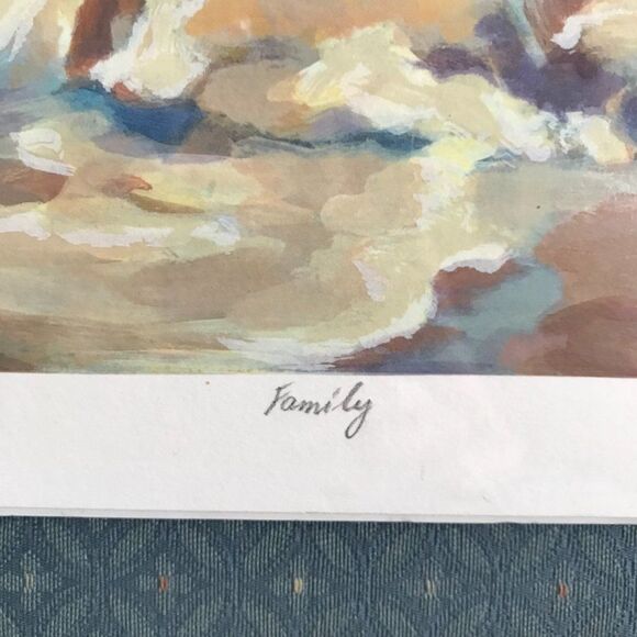 "Family" by Lucelle Raad Serigraph - Picture 4 of 5